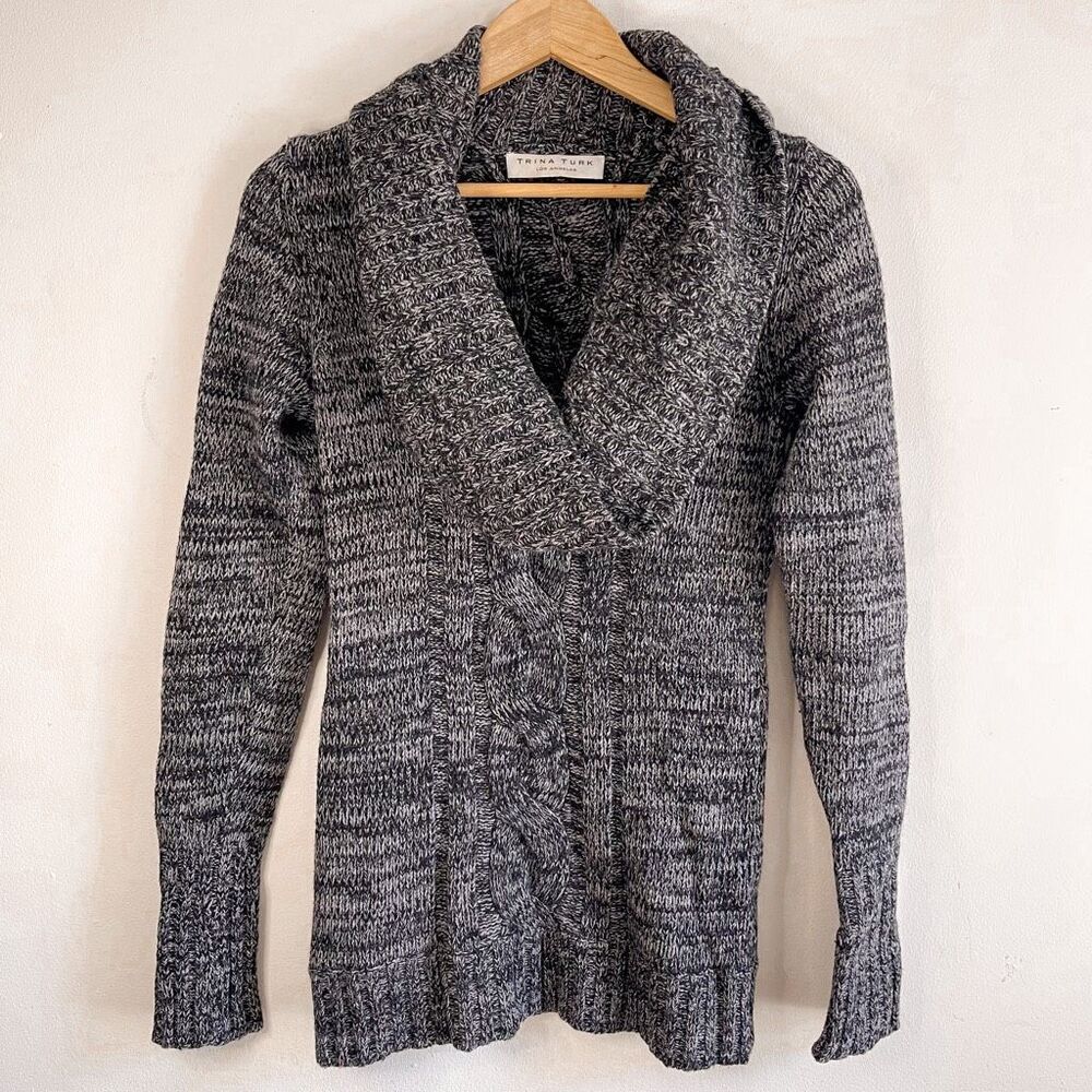 Trina Turk Chunky Wool‎ Sweater Size Small